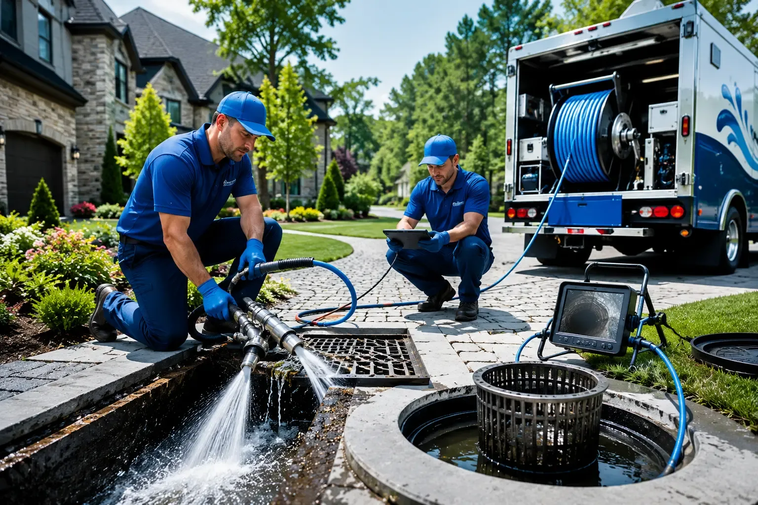 Local outdoor drain cleaning professionals in Goessel, KS